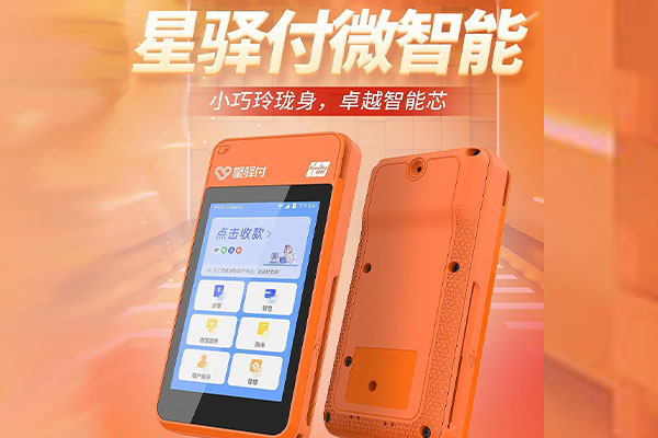 汤原国通微电签POS机